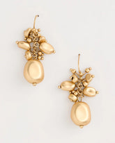 Chico's | Goldtone Cluster Earrings/ Gold