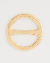 Chico's | Golden Round Scarf Ring/ Gold