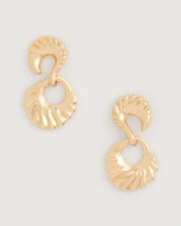 Chico's | Golden Doorknocker Earrings/ Gold