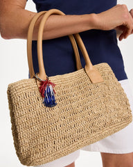 Chico's | Fireworks Bag Charm Key Chain/ Multi