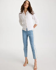 Chico's | Textured Button-Front Cardigan/ Alabaster