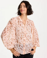 Chico's | Georgette Soft Spots Blouse/ Sweet Blossom