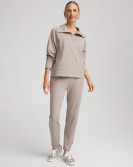 Chico's | Zenergy® Cloud Half-Zip Pullover Top/ Rocky Mountain