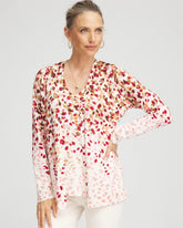 Chico's | Ombré Printed V-Neck Cardigan/ Multi