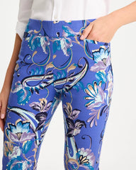 Chico's | Brigitte™ Slim Mae Paisley Crop Pant/ Amparo Blue