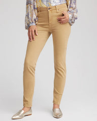 Chico's | Girlfriend Slim Ankle Jeans/ Cafe Aroma
