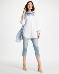 Chico's | Pull-On Capri Jeans/ Printemps Indigo