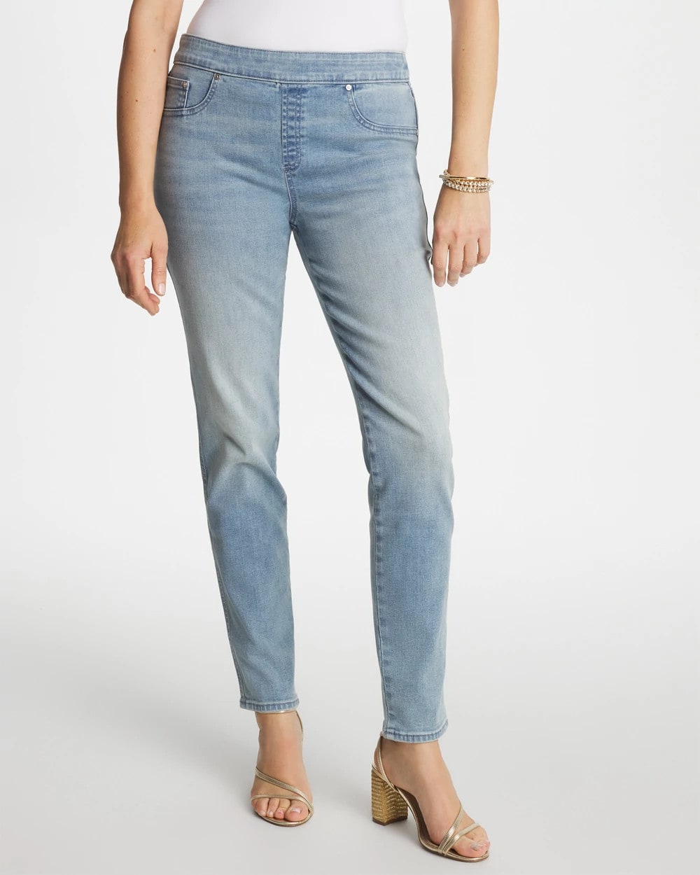 Chico's | Pull-On Slim Ankle Jeggings/ Printemps Indigo