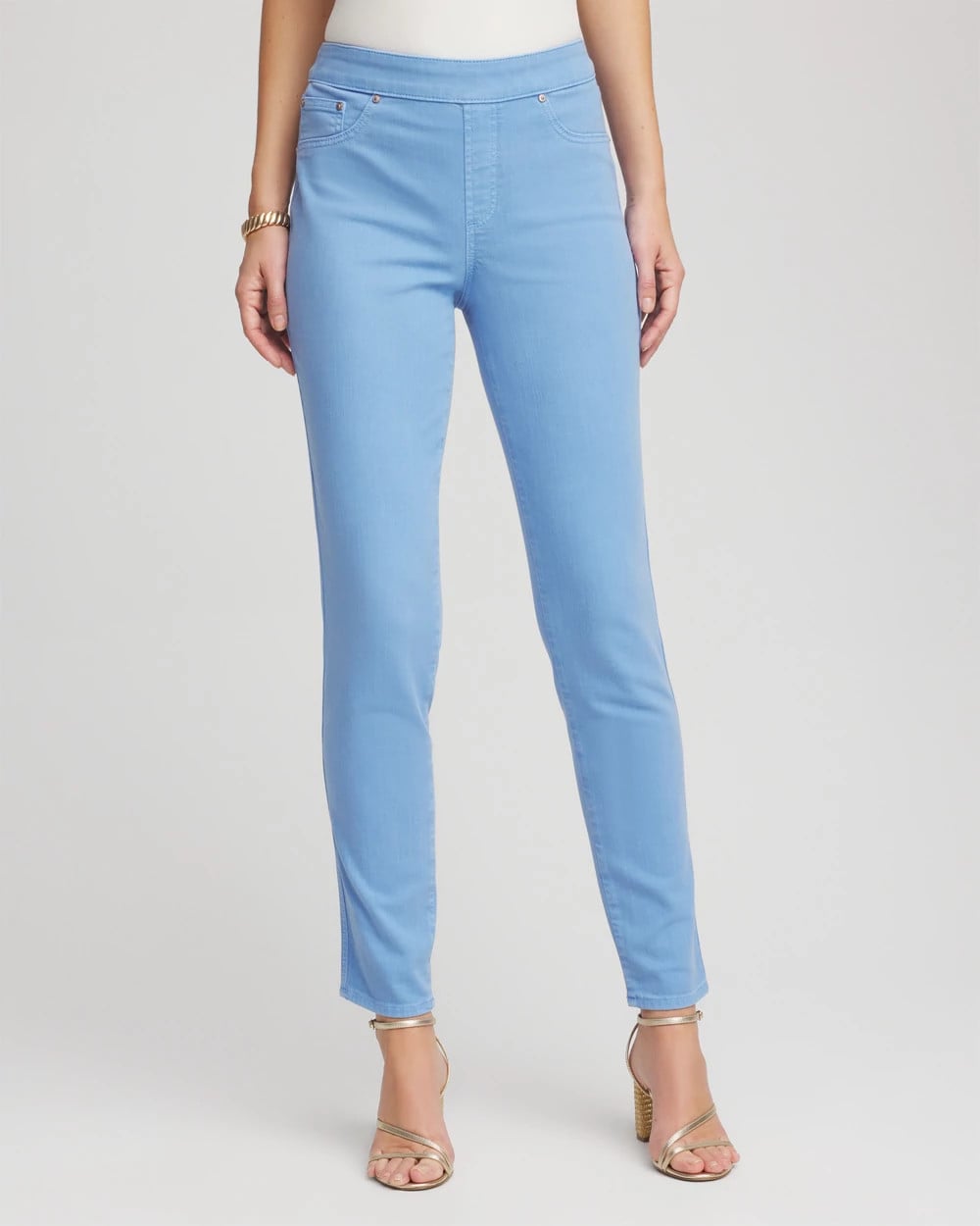 Chico's | Modern Pull-On Ankle Jeggings/ Tidal Blue