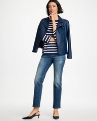 Chico's | Pull-On Straight Jeans/ Santorini Indigo