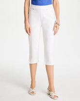 Chico's | Pull-On Capri Jeans/ Alabaster