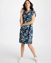 Chico's | Zenergy® UPF Blooms Polo Dress/ Blossom
