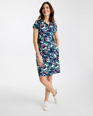 Chico's | Zenergy® UPF Blooms Polo Dress/ Blossom