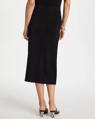 Chico's | Travelers™ Midi Skirt/ Travelers Black
