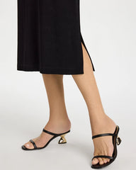 Chico's | Travelers™ Midi Skirt/ Travelers Black