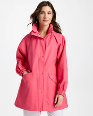 Chico's | Zenergy® Twill Rain Jacket/ Blossom