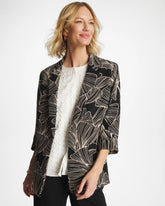 Chico's | Ginkgo Crepe Blazer/ Black