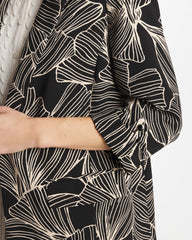 Chico's | Ginkgo Crepe Blazer/ Black