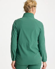 Chico's | Zenergy® UPF Piping Anorak Jacket/ Water Lily Green
