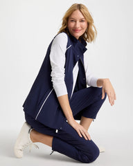 Chico's | Zenergy® UPF Full Snap Vest/ Passport Blue