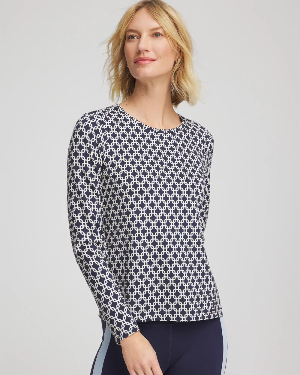 Chico's | Zenergy® Chain Top/ Passport Blue