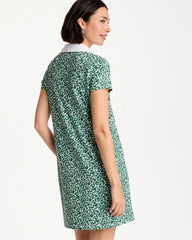 Chico's | Zenergy® UPF Paint Contrast Dress/ Water Lily Green