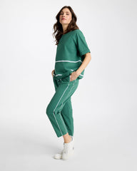 Chico's | Zenergy® UPF Contrast Bungee Top/ Water Lily Green