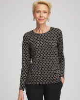 Chico's | Zenergy® Weave Top/ Black
