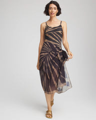 Chico's | Gottex Desert Queen Pareo/ Black/Brown