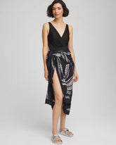 Chico's | Magicsuit® Hearts of Palm Pareo/ Black/Multi