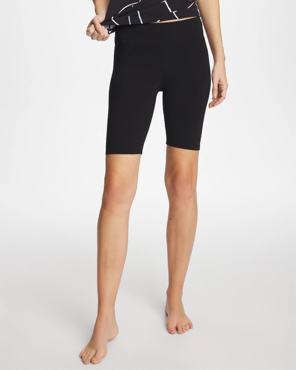 Chico's | Gottex Basic Solid High Waist Shorts/ Black