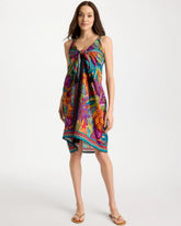 Chico's | Magicsuit® Cactus Flower Pareo/ Multi Print