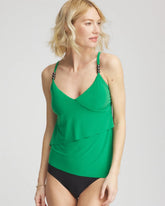 Chico's | Magicsuit® Solid Elsa Tankini/ Green