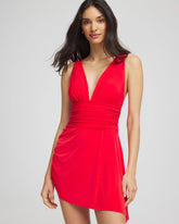 Chico's | Magicsuit® Solid Celine Swim Dress/ Bright Red