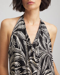 Chico's | Miraclesuit® Hearts of Palm Tankini/ Black/Multi