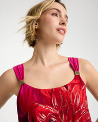Chico's | Miraclesuit® Petali Rosa Dazzle Tankini/ Black/Multi