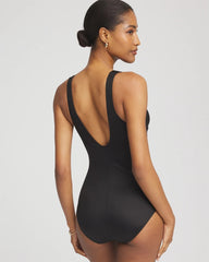 Chico's | Miraclesuit® Razzle Dazzle Swizzle One Piece Swimsuit/ Black