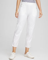 Chico's | Zenergy® UPF Bungee Neema Cropped Pants/ Alabaster