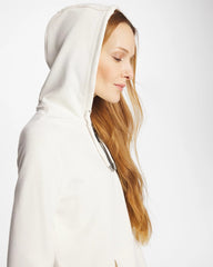 Chico's | Zenergy® Soft Waffle Hooded Top/ Cream