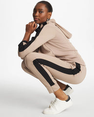 Chico's | Zenergy® Double-Knit Contrast Ankle Pants/ Studio Taupe