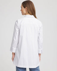Chico's | No Iron™ Classic-Fit Tunic/ Blue Lotus