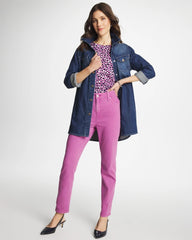 Chico's | Girlfriend Slim Ankle Jeans/ Violet Shadow