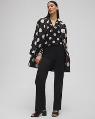 Chico's | Brigitte™ Slim Wide-Leg Pants/ Black
