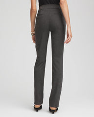 Chico's | Brigitte™ Slim Full-Length Pants/ Graphite Heather Gray