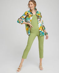 Chico's | Brigitte™ Pull-On Slim Cropped Pants/ Spanish Moss