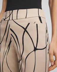 Chico's | Brigitte™ Golden Leaf Slim Ankle Pants/ Champagne Fizz