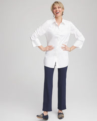 Chico's | Juliet Straight Ankle Pants/ Passport Blue