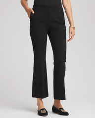 Chico's | Juliet Slim Cropped Flared Pants/ Black