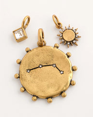 Chico's | Aries Zodiac Charm Pendant/ Mixed Metals