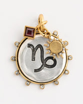 Chico's | Capricorn Zodiac Charm Pendant/ Mixed Metals
